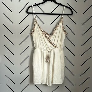 American eagle crochet romper